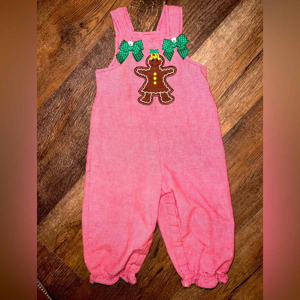 Toddler Smocked Gingham Outfit 18-24 months